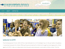 Tablet Screenshot of childdevelopmentministry.org